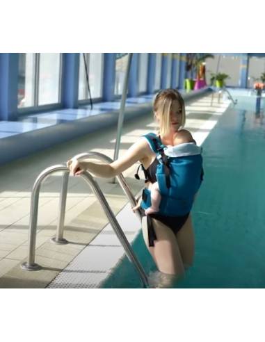 Mochila Mesh Airy Acuática - Turquesa