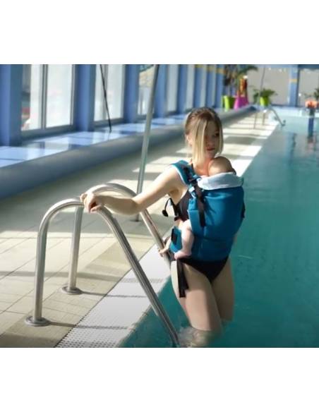 Mochila Mesh Airy Acuática - Turquesa