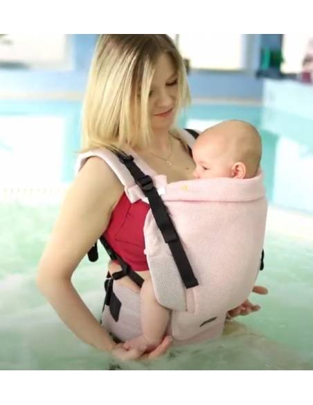 Mochila Mesh Airy Acuática - Rosa