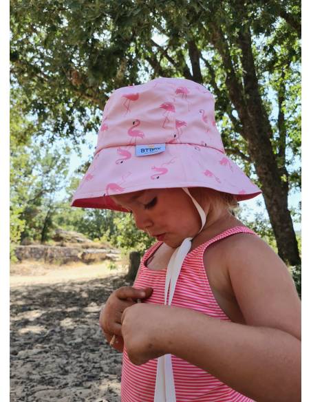 Sombrero reversible con protección solar - Piratas