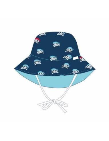 Sombrero reversible con protección solar - Piratas