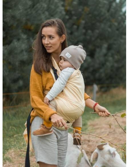 Meichila evolutiva Kinder Hop - Little Herringbone Soft Yellow