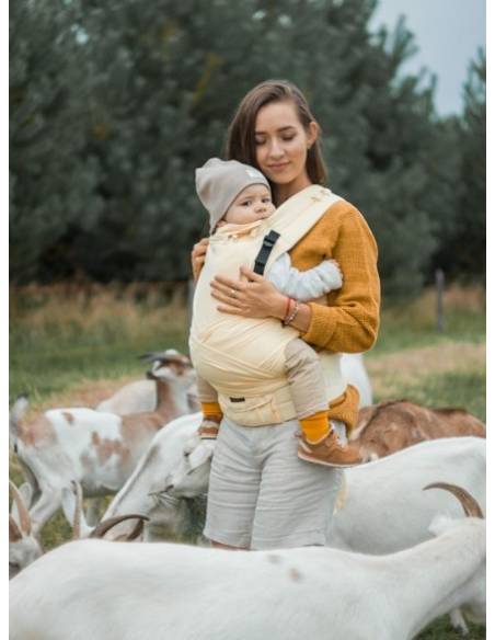 Meichila evolutiva Kinder Hop - Little Herringbone Soft Yellow