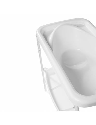 Bañera con soporte y cambiador