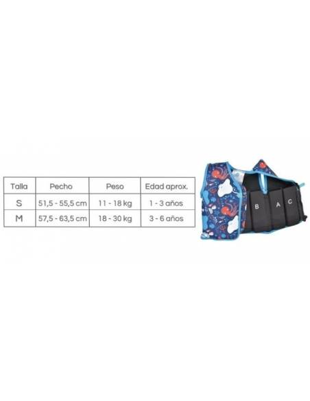 Chaleco Flotación - Crocodile -3-6 años