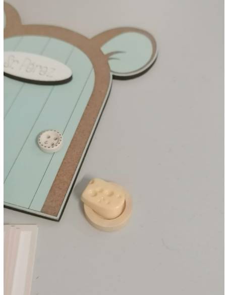 Puerta Ratoncito Pérez Orejas - Lila