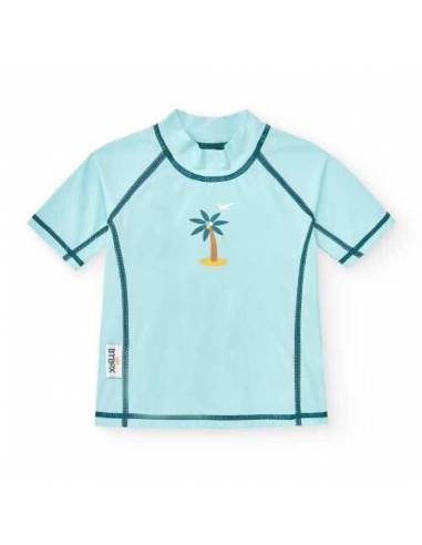 Camiseta UV manga corta - Palma Beach - 6-12 meses