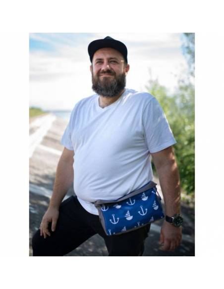 Riñonera porteo - Marine