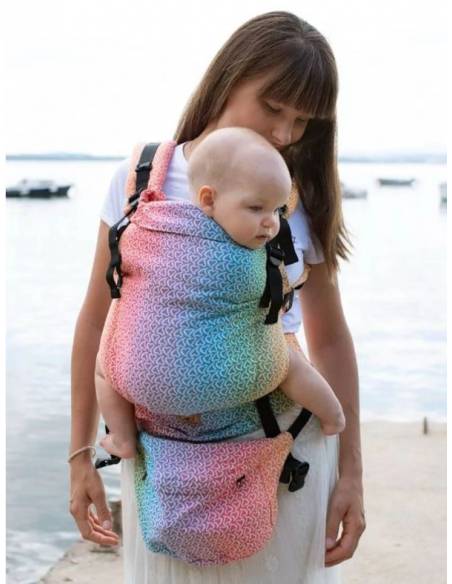 Riñonera porteo - Hearts Rainbow