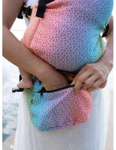 Riñonera porteo - Hearts Rainbow