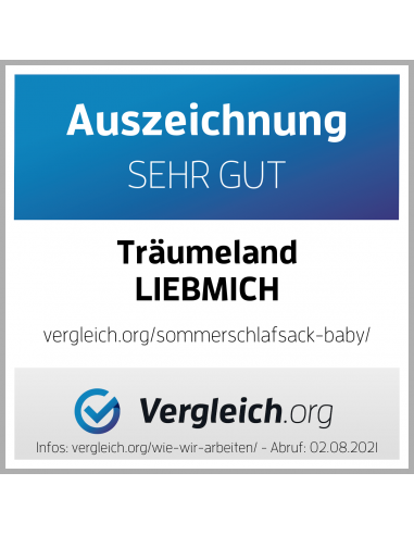 Saco de dormir verano LIEBMICH algodón:...