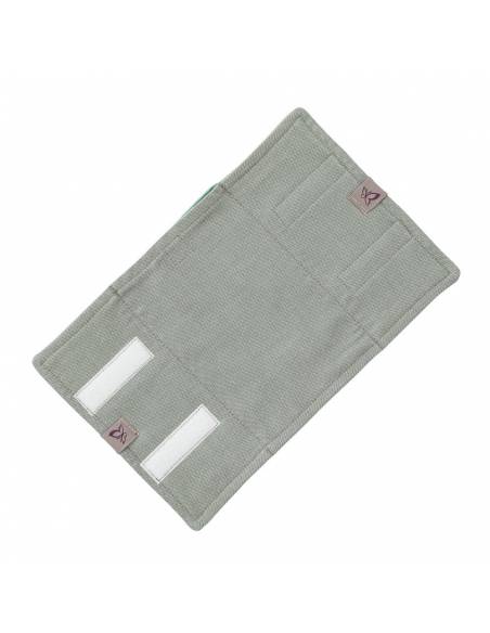 Protector tirante mochila (con bolsillo) - Chevron Green - 1 unidad