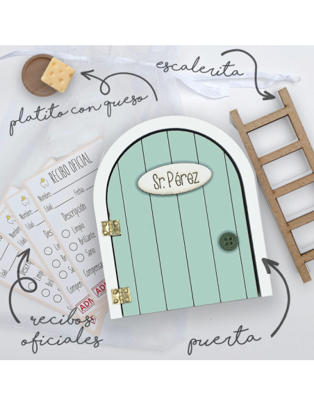 Puerta Ratoncito Pérez que se abre - Mint