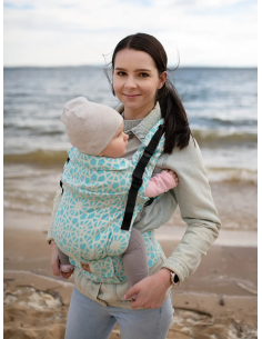 Mochila evolutiva Luna Dream Grow Up - Blue Cobweb Summer