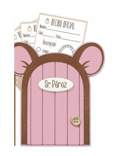 Puerta Ratoncito Pérez Orejas - Rosa 2