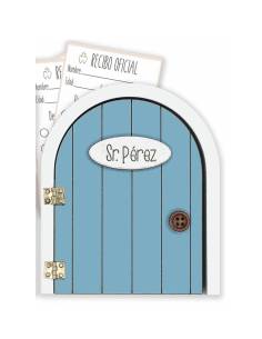 Puerta Ratoncito Pérez que se abre - Azul 2