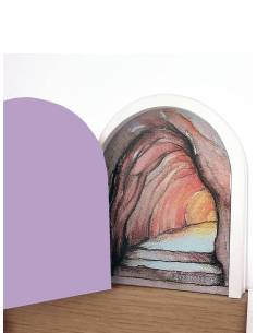 Puerta Ratoncito Pérez que se abre - Lila 2
