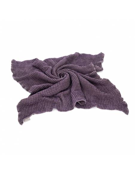 Manta algodón orgánico - estructura de gofre