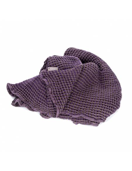 Manta algodón orgánico - estructura de gofre