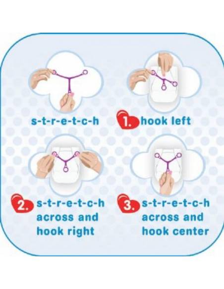 Pinza cierre pañal - Snappi