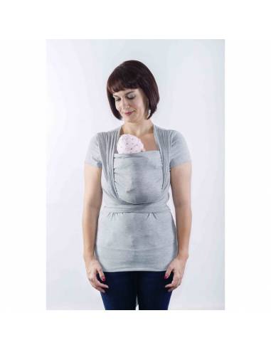 Camiseta porteo Quokkababy gris