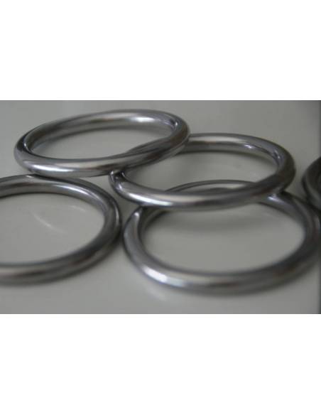 Anillas acero inoxidable