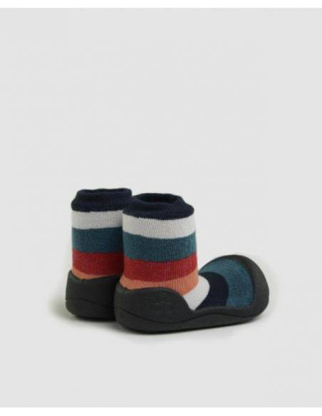Attipas New Rainbow negro - talla 22,5