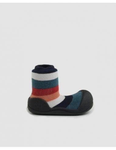 Attipas New Rainbow negro - talla 22,5