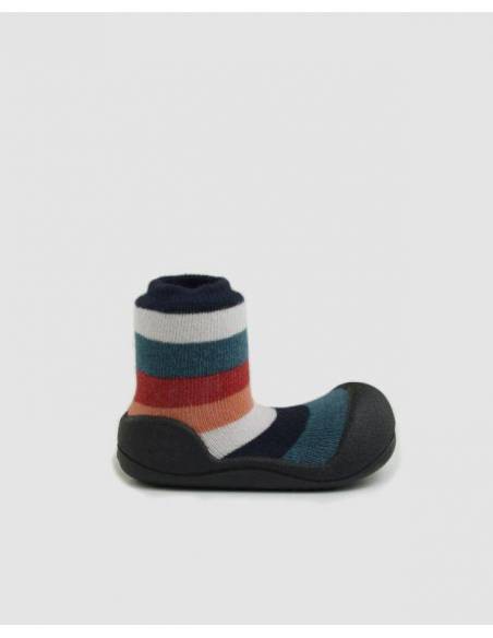 Attipas New Rainbow negro - talla 22,5