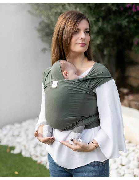 Fular semielástico ligero Lenzing Modal® - Forest