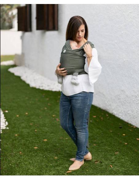 Fular semielástico ligero Lenzing Modal® - Forest