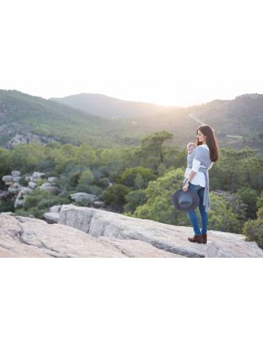 Fular semielástico ligero Lenzing Modal® - Stone