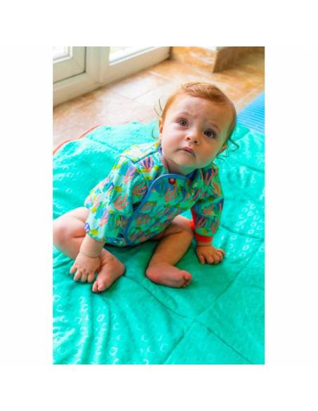Traje baño bebé UV - Turtle - 0-6 meses