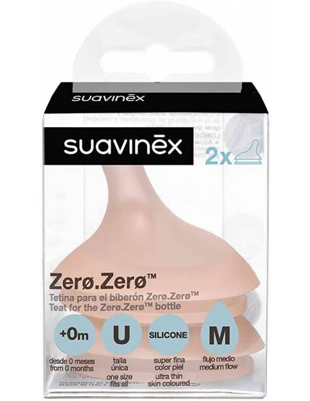 Tetina Biberón ZERØ.ZERØ - Flujo M