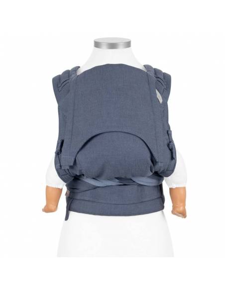 FlyClick Toddler Fidella - Chevron Denim Blue