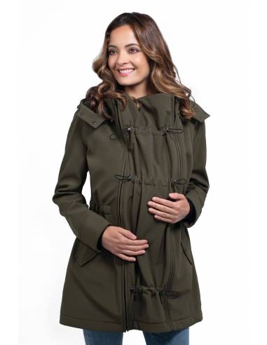 Abrigo porteo Wombat Shell - Verde