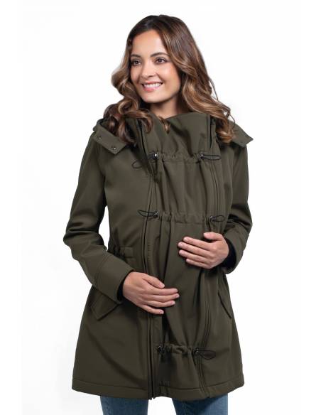 Abrigo porteo Wombat Shell - Verde