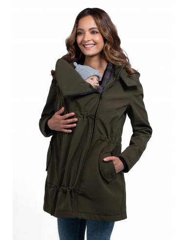 Abrigo porteo Wombat Shell - Verde