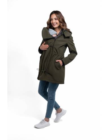 Abrigo porteo Wombat Shell - Verde