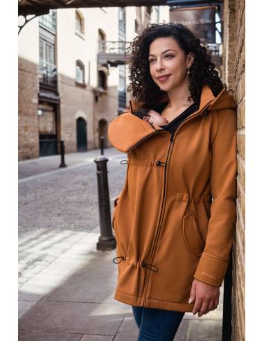 Abrigo porteo Wombat Shell - Caramel