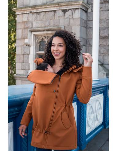 Abrigo porteo Wombat Shell - Caramel