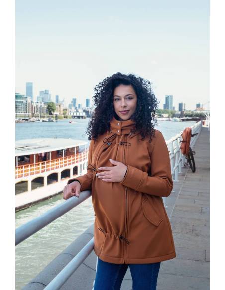 Abrigo porteo Wombat Shell - Caramel