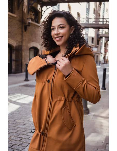 Abrigo porteo Wombat Shell - Caramel