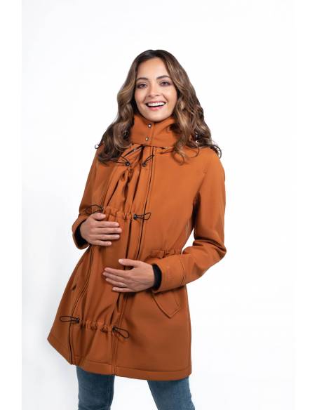 Abrigo porteo Wombat Shell - Caramel