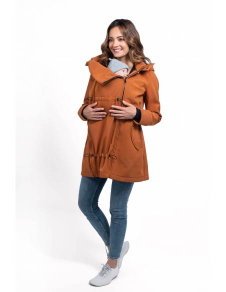 Abrigo porteo Wombat Shell - Caramel