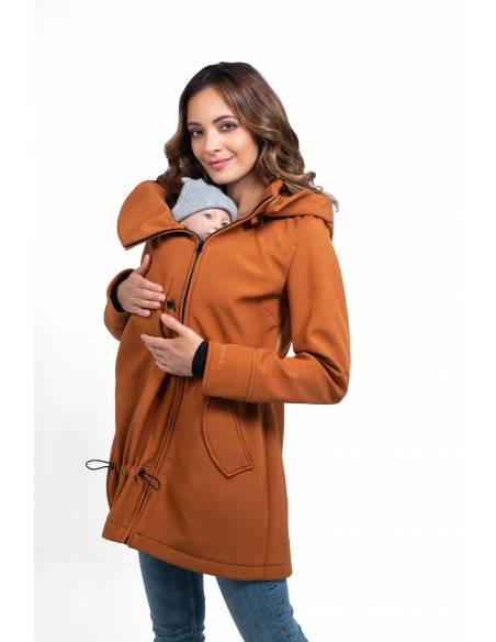 Abrigo porteo Wombat Shell - Caramel