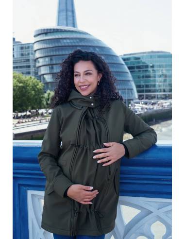 Abrigo porteo Wombat Shell - Verde