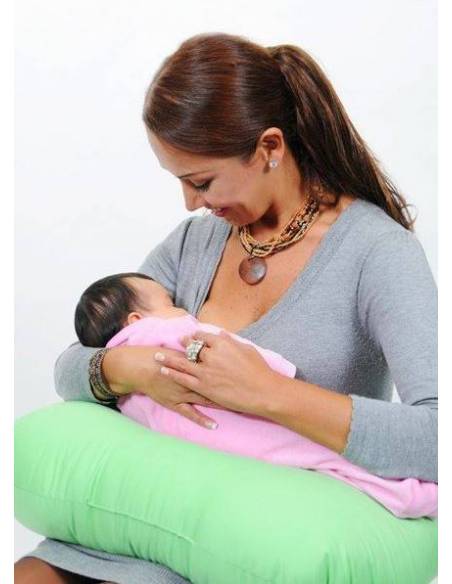 Cojin de lactancia grande - Verde