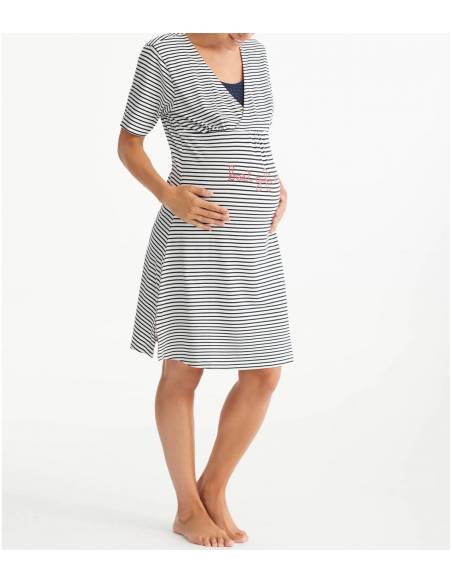 Camisón Maternal - manga corta