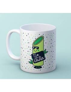 Taza "Tío eres la caña"